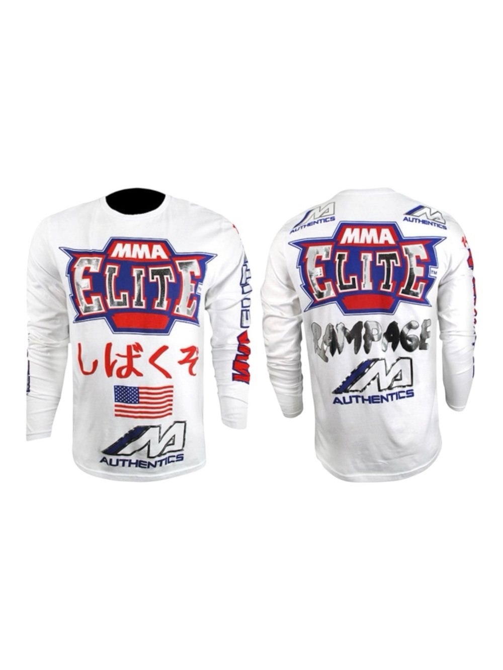 MMA Elite Rampage Jackson UFC 144 Shirt Size Large